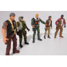 Figurines de soldats et aventuriers