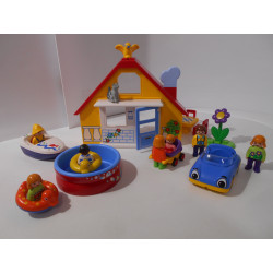 Playmobil 123 - Maison de vacances - (Création LRE)