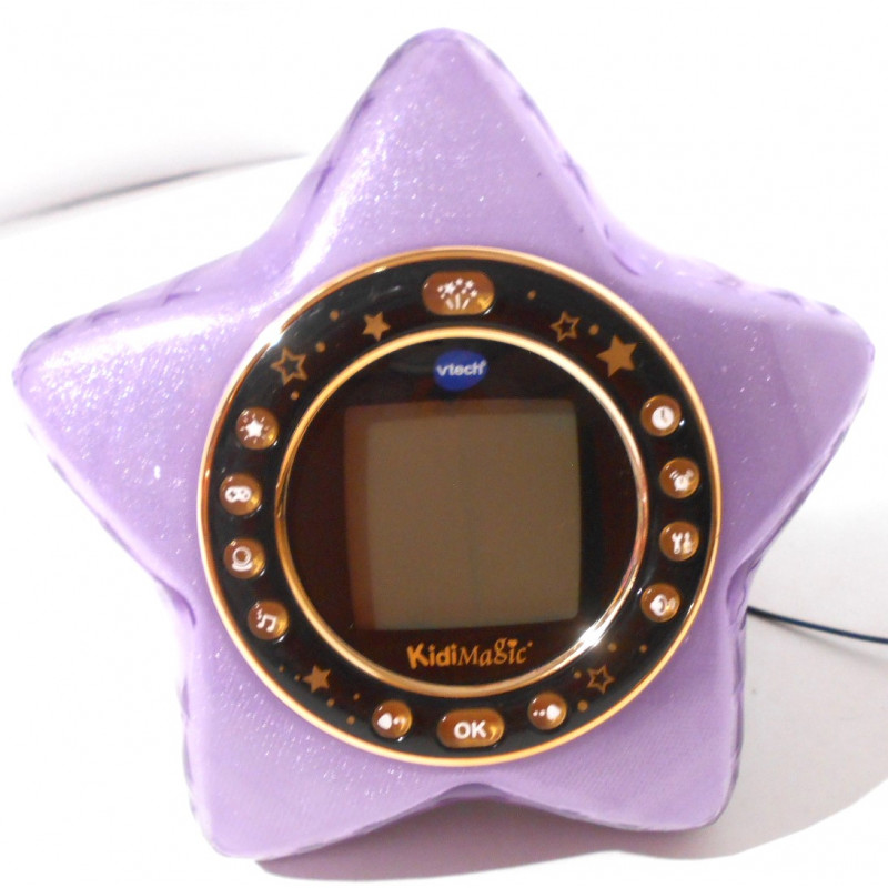 veilleuse violette en forme d'Etoile