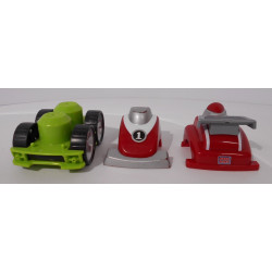 Voiture de course rouge et verte - Mega Bloks