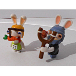 Figurines Lapin crétin
