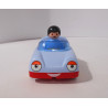 Playmobil 123 - Homme et son cabriolet bleu (Création LRE)
