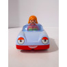 Playmobil 123 - Femme et son cabriolet bleu (Création LRE)