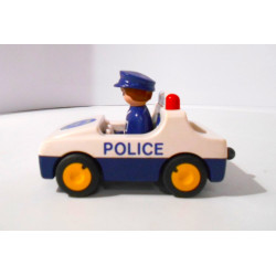 Playmobil 123 - Policier et sa voiture de police (Création LRE)