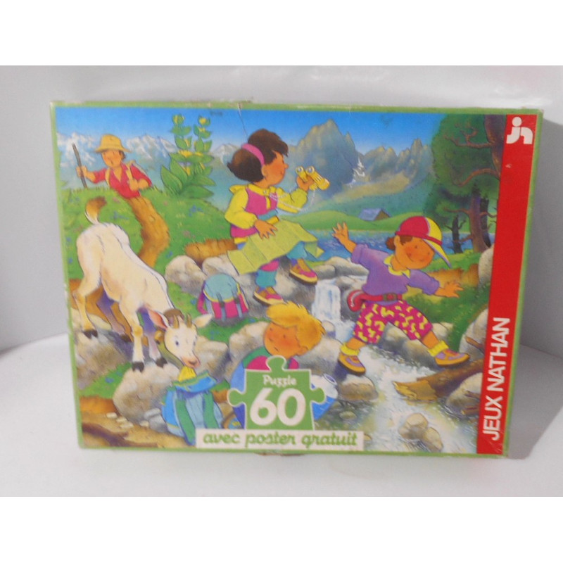 Puzzle promenade en montagne - Nathan