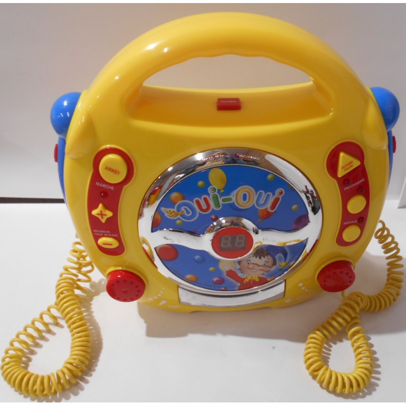 Lecteur CD avec 2 micros - Oui Oui