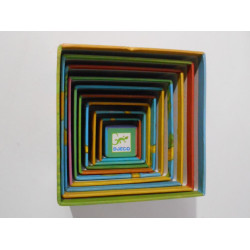 Cubes à empiler animaux - 10 pièces - Djeco