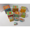 Cubes à empiler animaux - 10 pièces - Djeco
