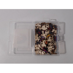 Puzzle 2D en bois - Cheval mandala