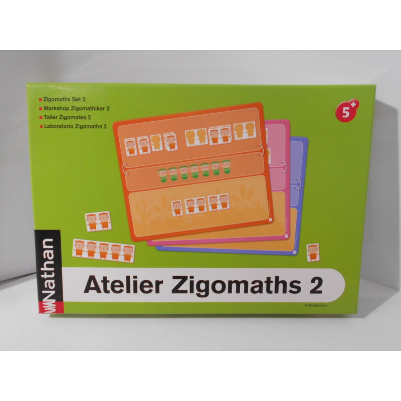 Jeu éducatif - Atelier Zigomaths 2 - Nathan