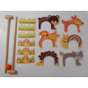 Jeu de croquet animaux