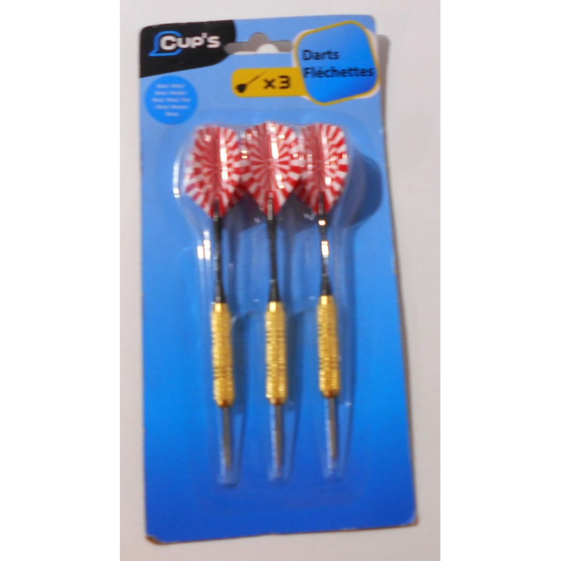 Lot de 3 fléchettes