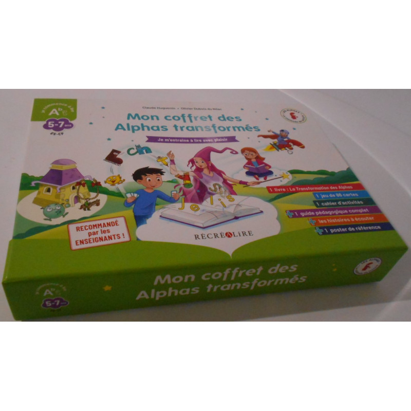 Mon coffret des Alphas transformés - Récréalire