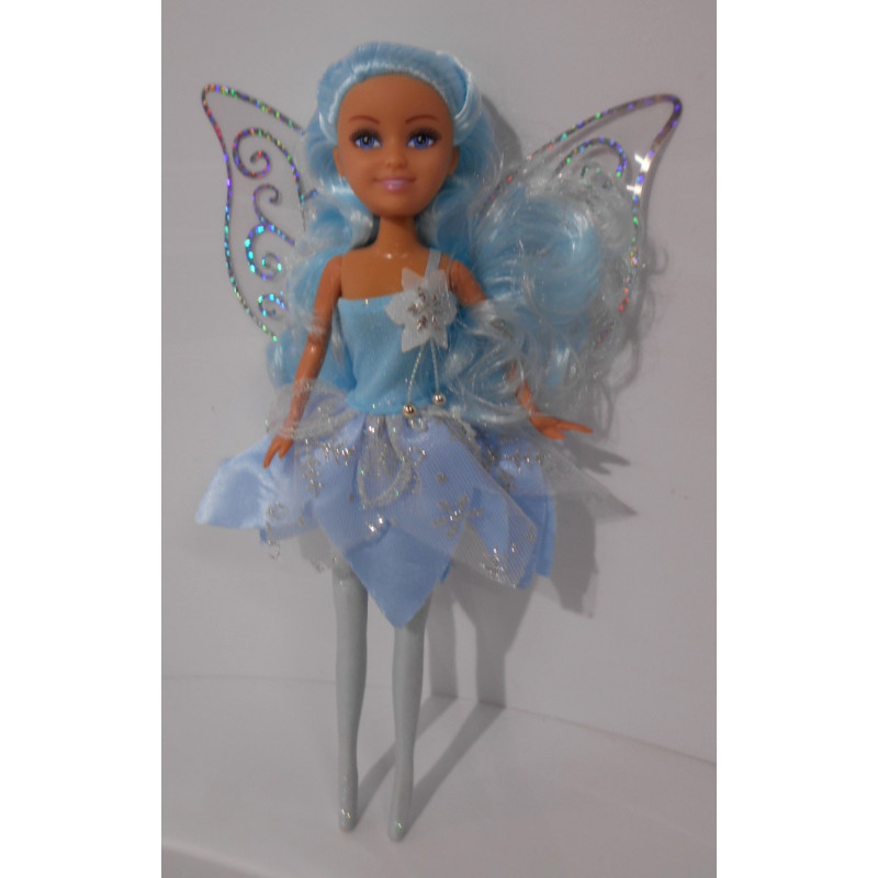 Poupée mannequin fée (bleue)
