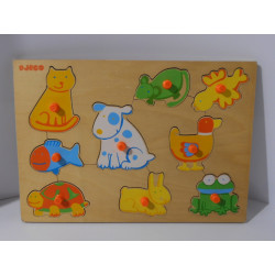 Puzzle en bois à...