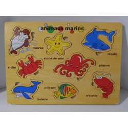 Puzzle en bois à...