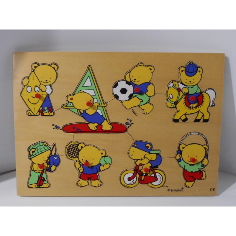 Puzzle en bois à encastrement - Simplex