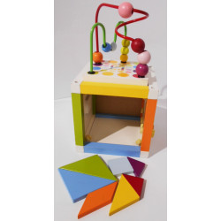 Cube d'activité en bois...