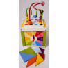 Cube d'activité en bois pour enfants