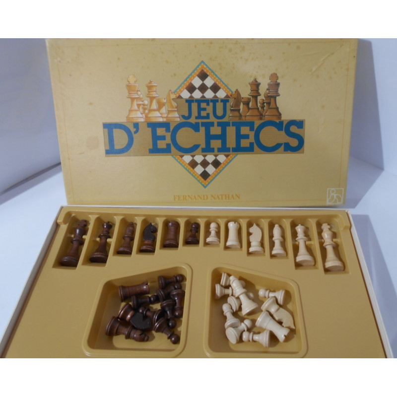 Jeu D'échecs -  FERNAND NATHAN 1985