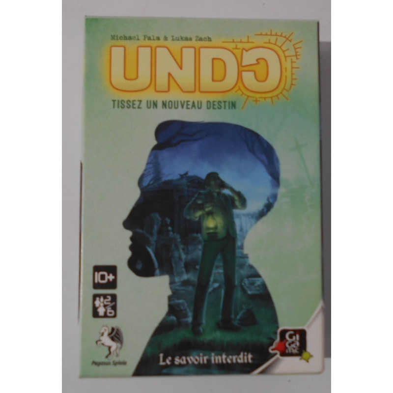 Gioco Da Tavolo UNDO: Le Savoir Interdit – Gioco Cooperativo Di Deduzione E Viaggi Nel Tempo – In Francese