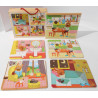 4 Puzzles en bois - Vilac