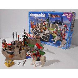 Playmobil - Super Set Chevaliers - Forge médiévale - Réf 3125
