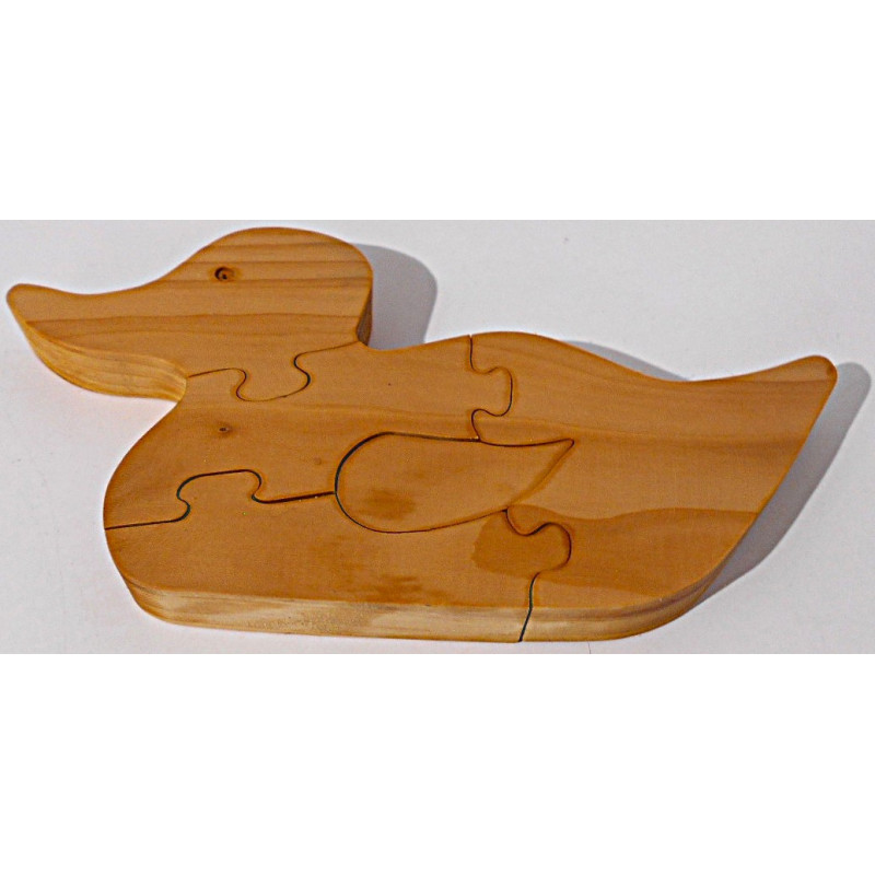 Puzzle Canard en bois de 5 pièces