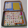 Boite magnets pour apprendre les mots