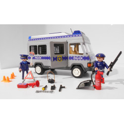 Playmobil - Fourgon équipé et policiers - Réf 4023