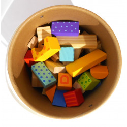 Blocs de construction en bois