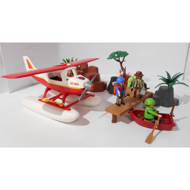 Playmobil - Hydravion et ses aventuriers - (Création LRE)