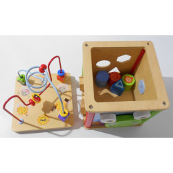 Cube d'éveil en bois - PlayTive junior