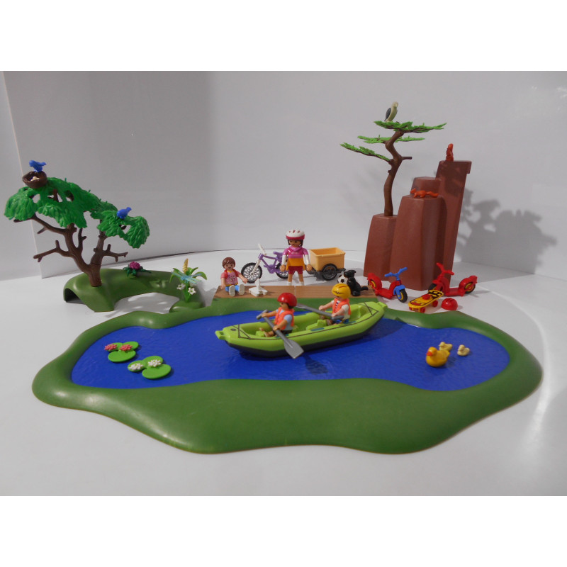 Playmobil - Ballade au bord de l'eau - (Création LRE)