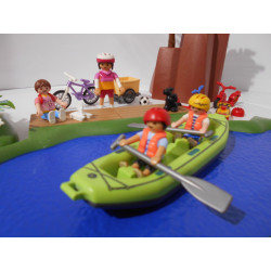 Playmobil - Ballade au bord de l'eau - (Création LRE)