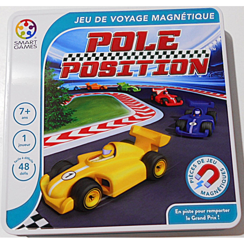 Smartgame pôle position Jeu de voyage magnétique