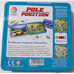 Smartgame pôle position Jeu de voyage magnétique