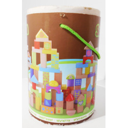 Baril de 100 blocs en bois...