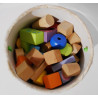 Baril de 100 blocs en bois - Sequoia