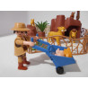 Playmobil - Zoo - Enclos des fauves - (Création LRE)