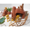 Playmobil - Zoo - Enclos des fauves - (Création LRE)