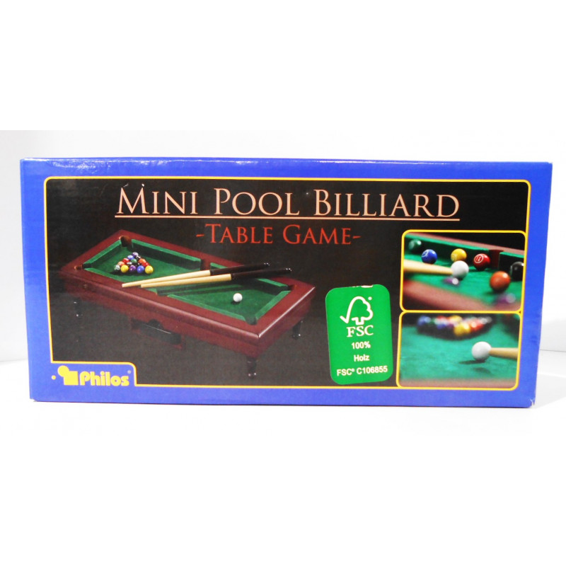 Mini Pool Billiard-Table Game (Philos)