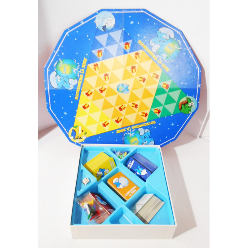 Jeu vintage - Schtroumpfons la Terre (écologie/ années 90)