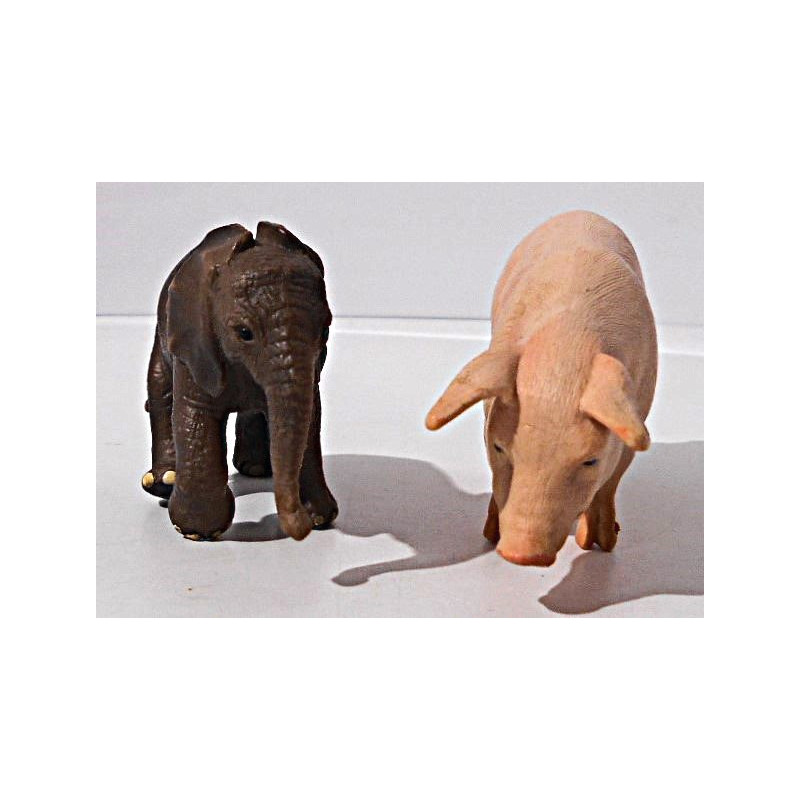 Figurine Truie et  éléphant - Schleich