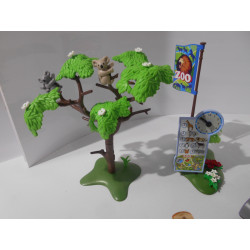 Playmobil - Zoo - Jeep avec remorque - (Création LRE)