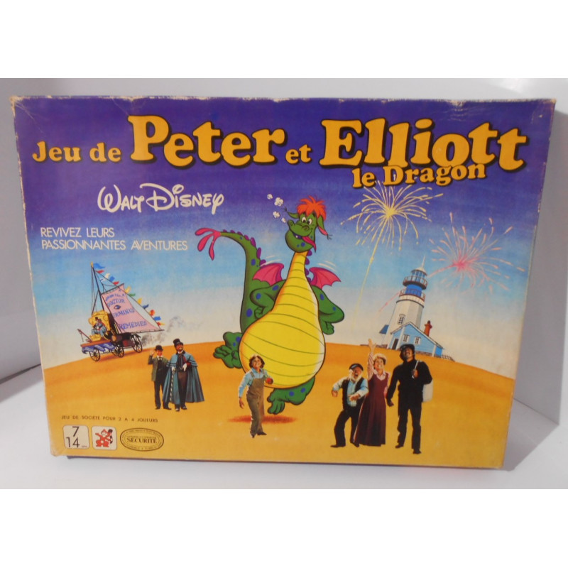 Jeu de Peter et Elliott le Dragon - Mako & Disney (Vintage)