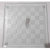 jeu d'échecs en verre