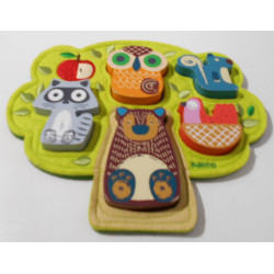 Puzzle Oski en bois - Djeco