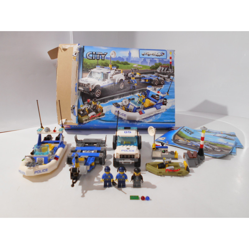 LEGO City - L'intervention du Bâteau de Police - Réf. 60045