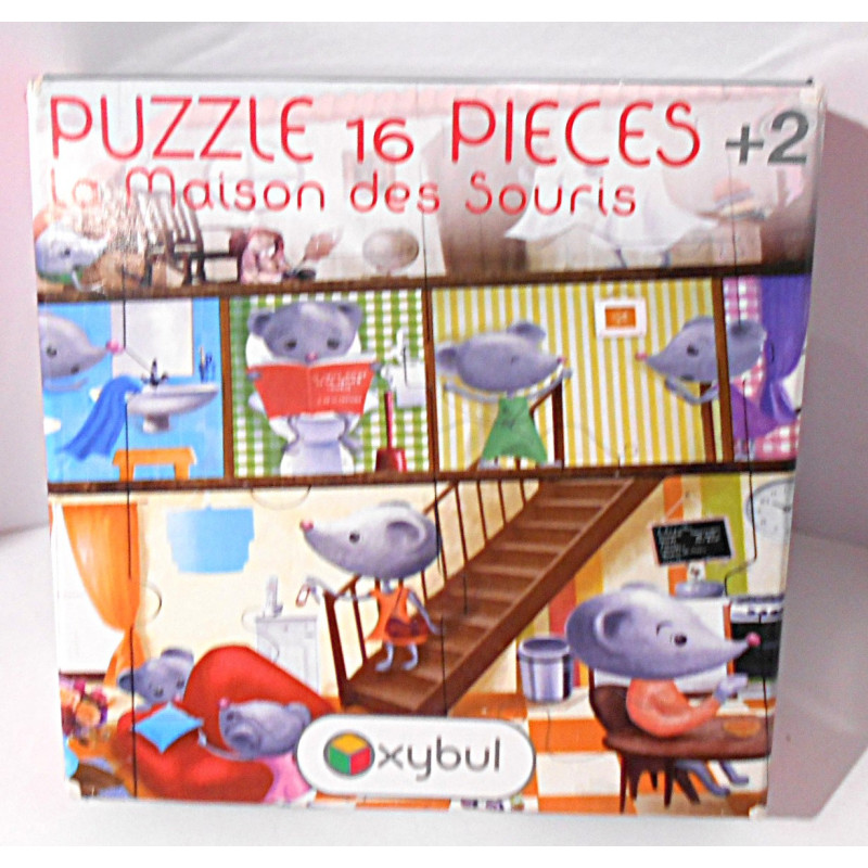 Puzzle la maison des souris - Oxybul